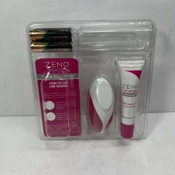 ZENO Line Rewind New Wrinkle Reduction Kit Serum & Device | New Open Box! - Picture 2 of 2